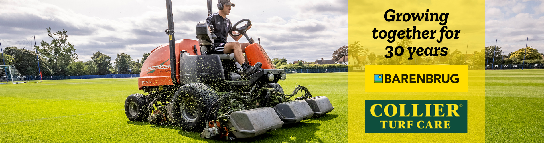 Collier Turf Care and Barenbrug UK mark 30 years