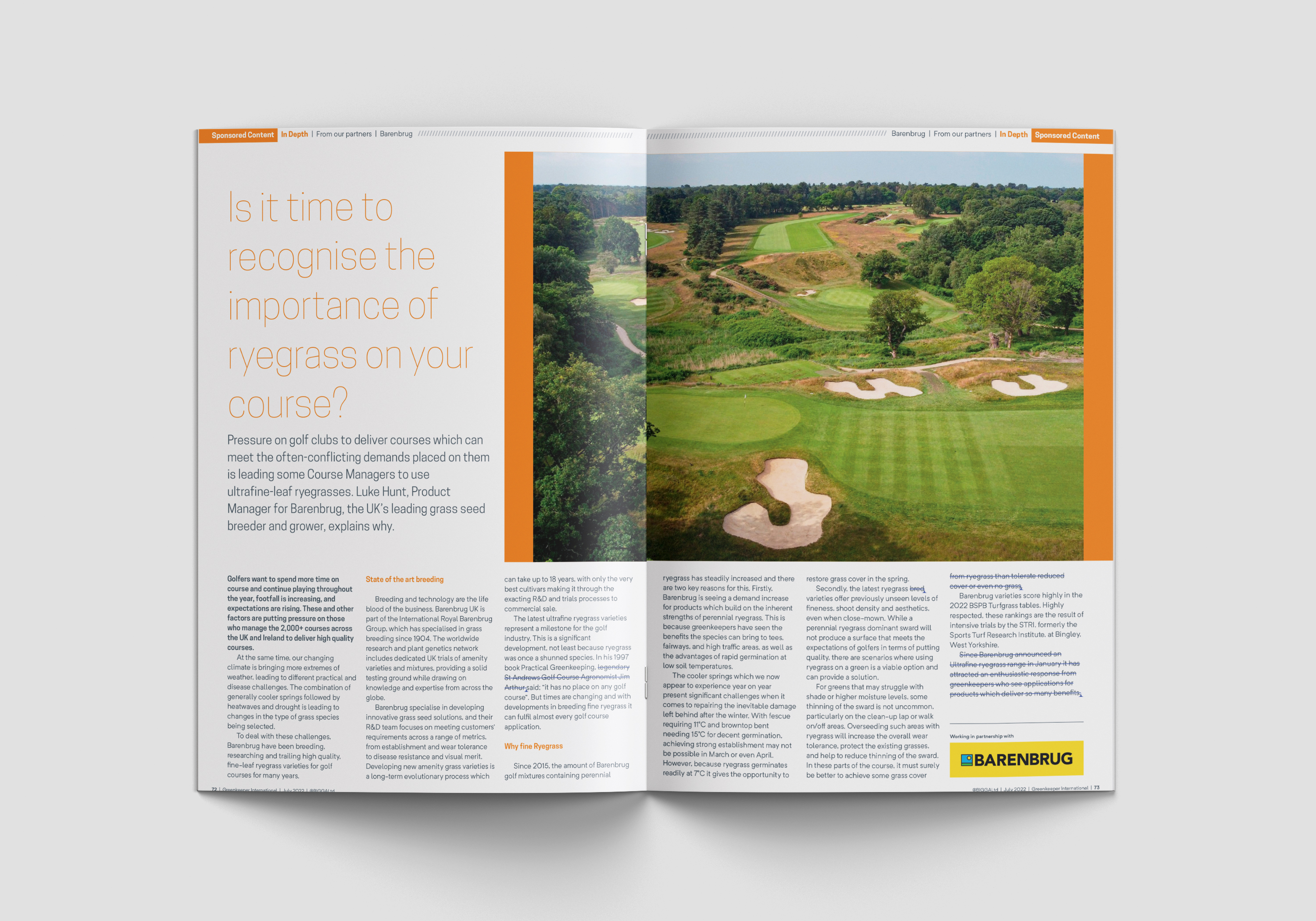 The importance of Ryegrass